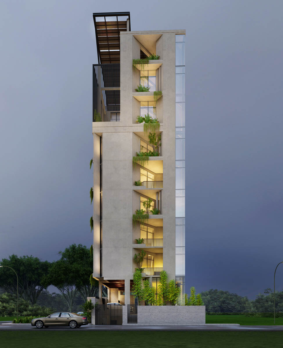 Mohakhali DOHS Residence by REINCARNATION